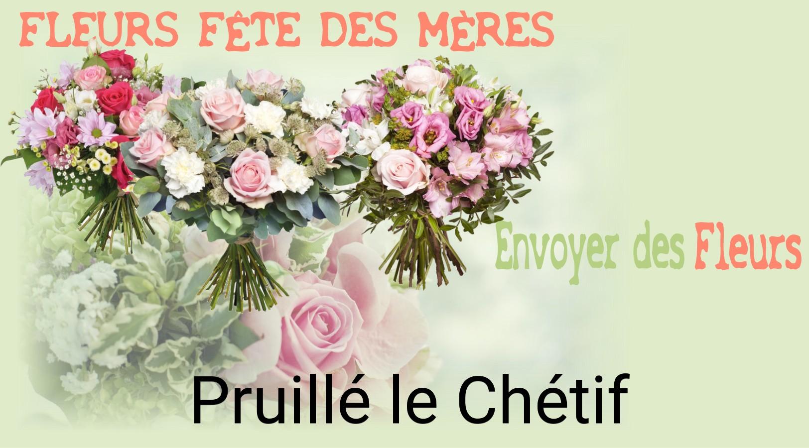 Bouquet de Fête des Mères livré à Pruillé-le-Chétif